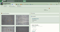 Desktop Screenshot of dandellionstock.deviantart.com