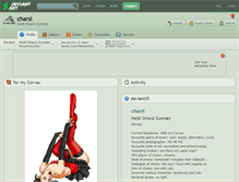 Tablet Screenshot of charsi.deviantart.com