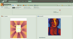 Desktop Screenshot of myrinihanna.deviantart.com