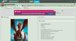 Desktop Screenshot of angrywhitewanker.deviantart.com