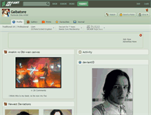 Tablet Screenshot of galbatore.deviantart.com