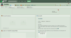 Desktop Screenshot of cocotato.deviantart.com