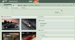 Desktop Screenshot of hermanform.deviantart.com