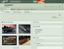 Tablet Screenshot of hermanform.deviantart.com