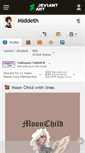 Mobile Screenshot of middeth.deviantart.com