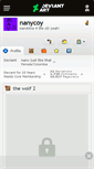 Mobile Screenshot of nanycoy.deviantart.com