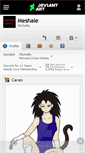 Mobile Screenshot of meshale.deviantart.com