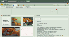 Desktop Screenshot of melanath.deviantart.com