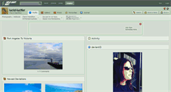Desktop Screenshot of lucid-lucifer.deviantart.com