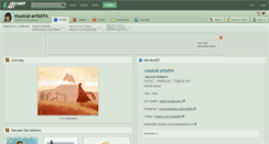 Desktop Screenshot of musical-artist94.deviantart.com