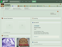 Tablet Screenshot of conanplz.deviantart.com