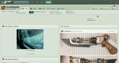 Desktop Screenshot of grumbleputty.deviantart.com