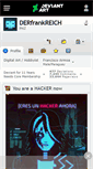 Mobile Screenshot of derfrankreich.deviantart.com