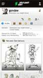 Mobile Screenshot of gondee.deviantart.com