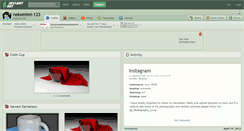 Desktop Screenshot of nekomimi-123.deviantart.com