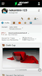 Mobile Screenshot of nekomimi-123.deviantart.com