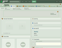 Tablet Screenshot of bastop.deviantart.com