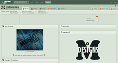 Desktop Screenshot of mateedesigns.deviantart.com