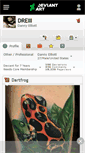 Mobile Screenshot of dreiii.deviantart.com