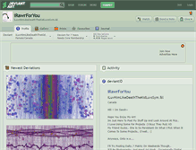 Tablet Screenshot of irawrforyou.deviantart.com