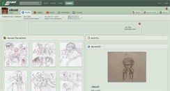 Desktop Screenshot of nikloid.deviantart.com