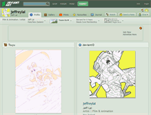 Tablet Screenshot of jeffreylai.deviantart.com