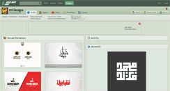 Desktop Screenshot of mf-designs.deviantart.com