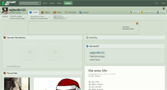 Desktop Screenshot of nejiswife123.deviantart.com