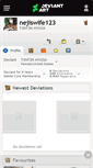 Mobile Screenshot of nejiswife123.deviantart.com