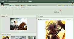 Desktop Screenshot of cielociel.deviantart.com
