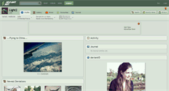 Desktop Screenshot of light2.deviantart.com