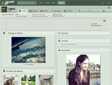 Tablet Screenshot of light2.deviantart.com