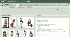 Desktop Screenshot of endjiegoh.deviantart.com