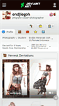Mobile Screenshot of endjiegoh.deviantart.com
