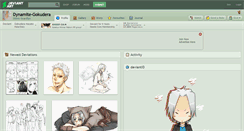 Desktop Screenshot of dynamite-gokudera.deviantart.com