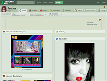 Tablet Screenshot of pautina.deviantart.com