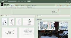 Desktop Screenshot of gromulus.deviantart.com