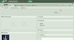 Desktop Screenshot of iantart.deviantart.com