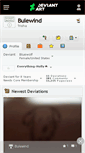 Mobile Screenshot of bulewind.deviantart.com