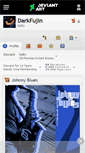 Mobile Screenshot of darkfujin.deviantart.com