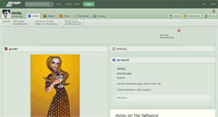 Desktop Screenshot of mmiu.deviantart.com