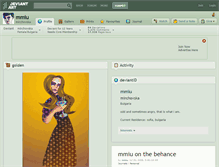 Tablet Screenshot of mmiu.deviantart.com