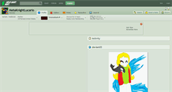 Desktop Screenshot of metaknightlucario.deviantart.com