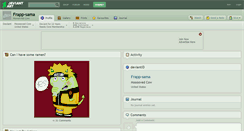 Desktop Screenshot of frapp-sama.deviantart.com