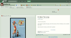 Desktop Screenshot of buddha-cat.deviantart.com