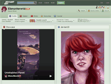 Tablet Screenshot of ellenormererid.deviantart.com