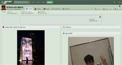 Desktop Screenshot of broken-art-attack.deviantart.com