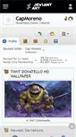 Mobile Screenshot of capmoreno.deviantart.com
