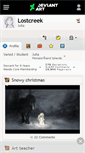 Mobile Screenshot of lostcreek.deviantart.com