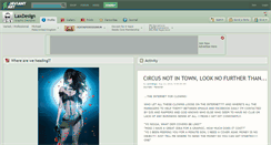 Desktop Screenshot of laxdesign.deviantart.com